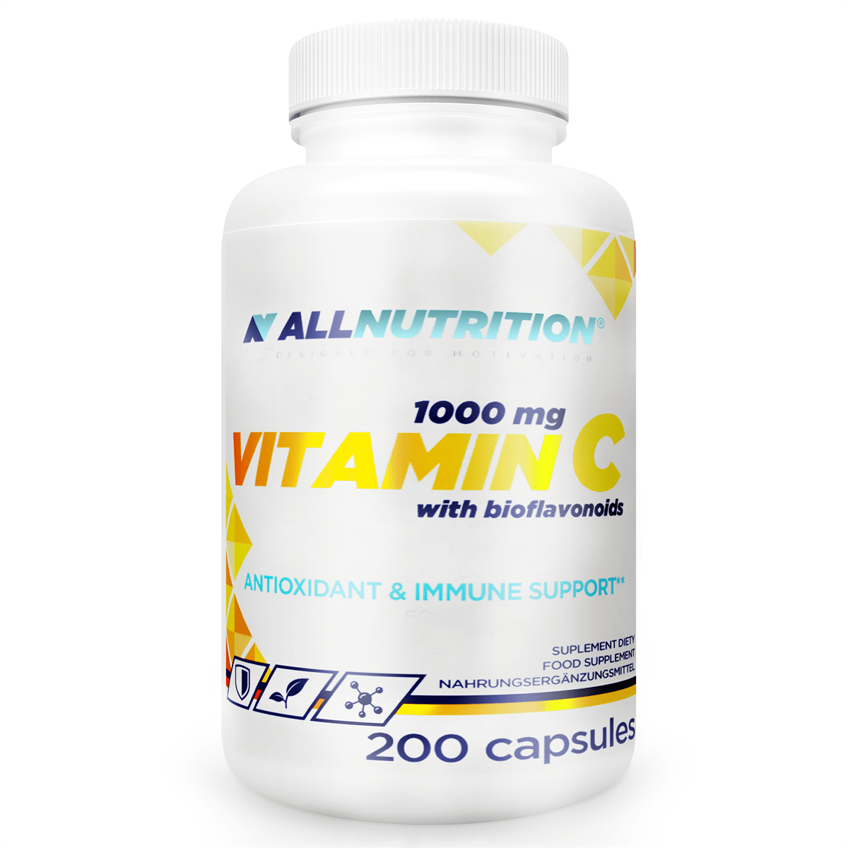 ALLNUTRITION Vitamin C + Bioflavonoids 200 kapsúl