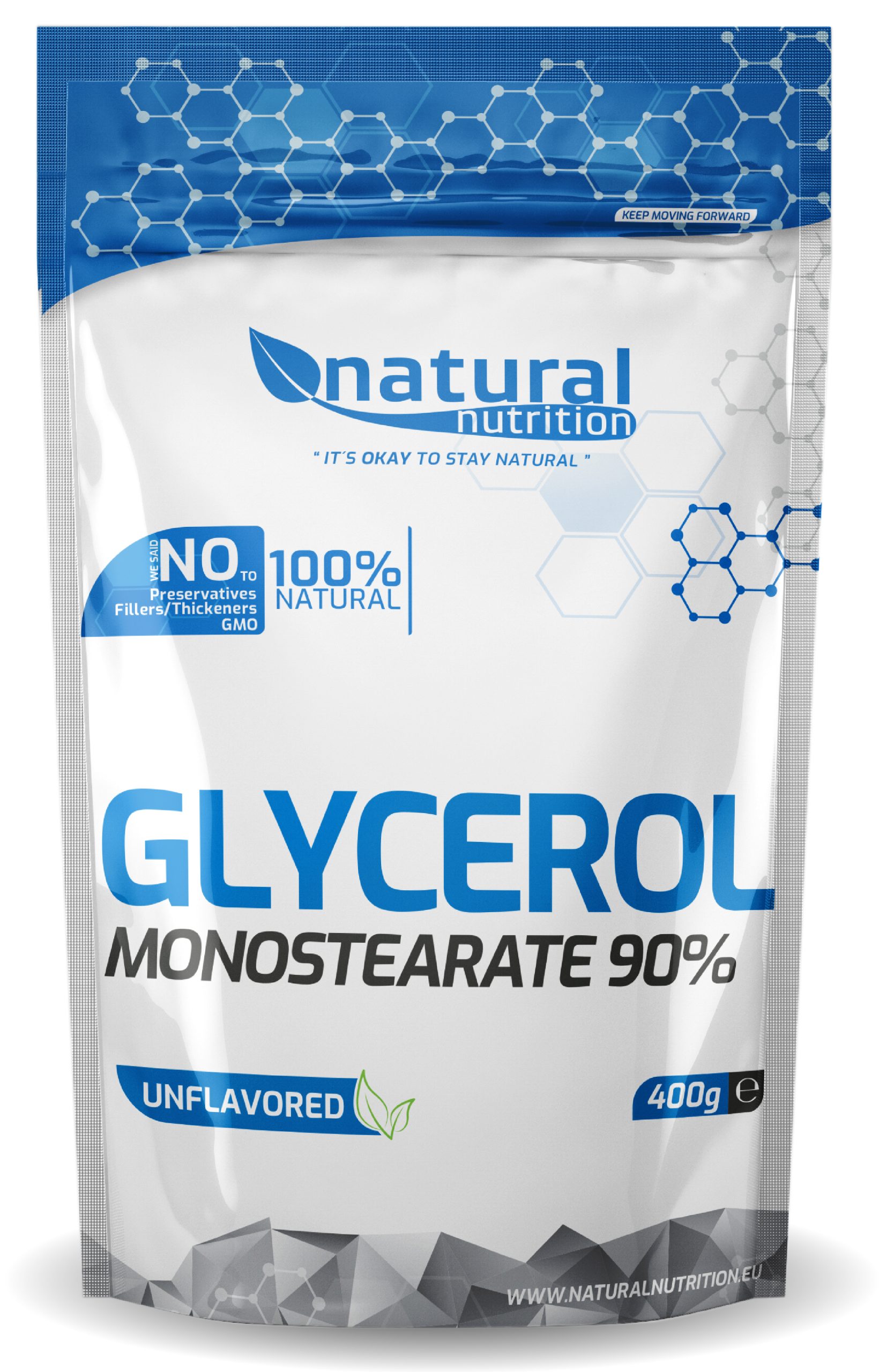 Natural Nutrition PROG glycerol monostearát, 400g
