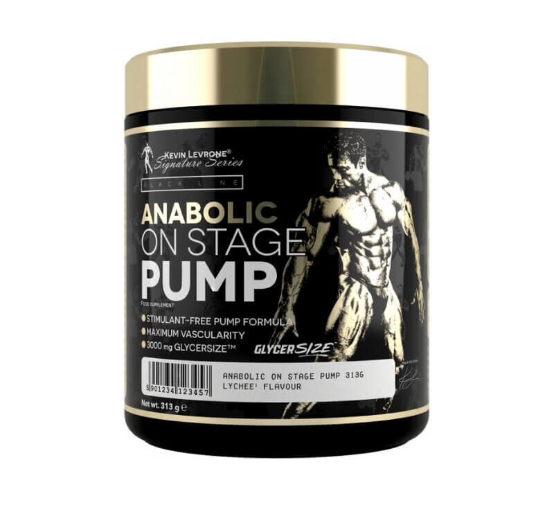 Kevin Levrone on stage pump 313g