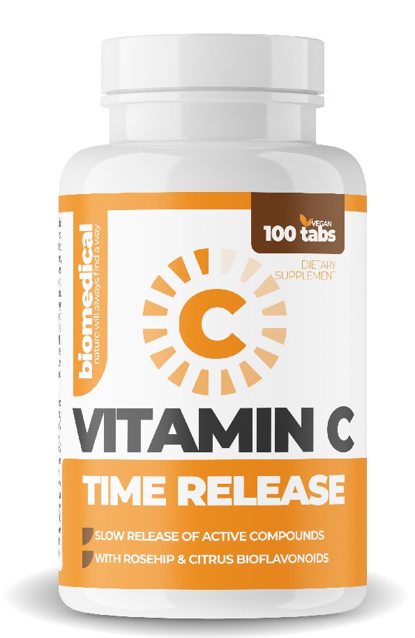 Biomedical Vitamín C 1000mg 100 tabliet