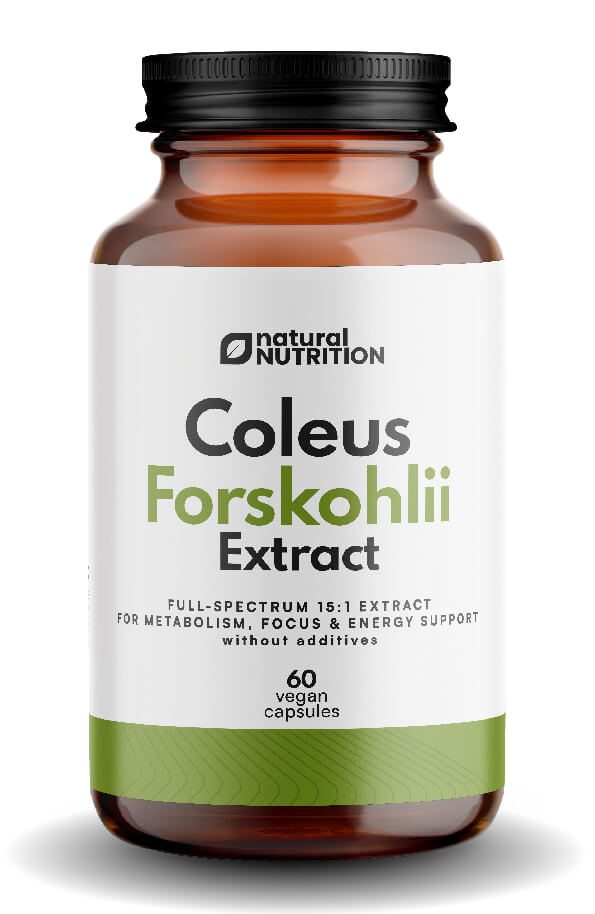 Natural nutrition coleus forskohlii extrakt 60 kapsúl