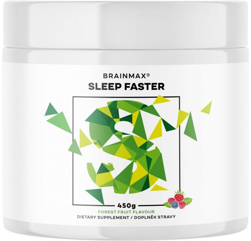 BrainMax Sleep Faster, GABA UPGRADE! 450 g