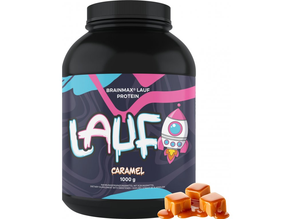 BrainMax LAUF proteín karamel