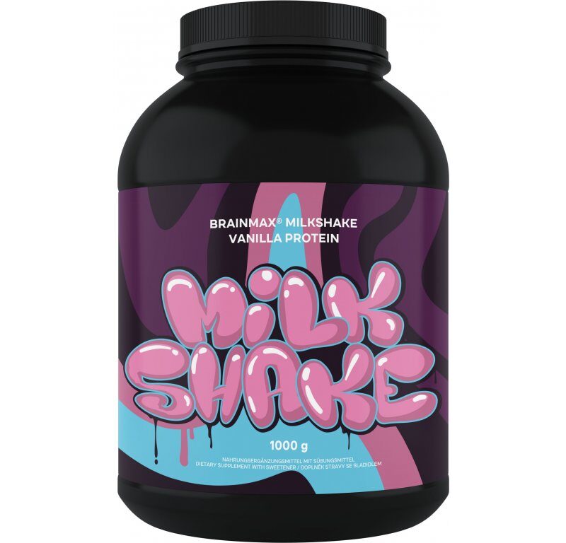 BrainMax Milkshake Protein, BIO, 1000 g