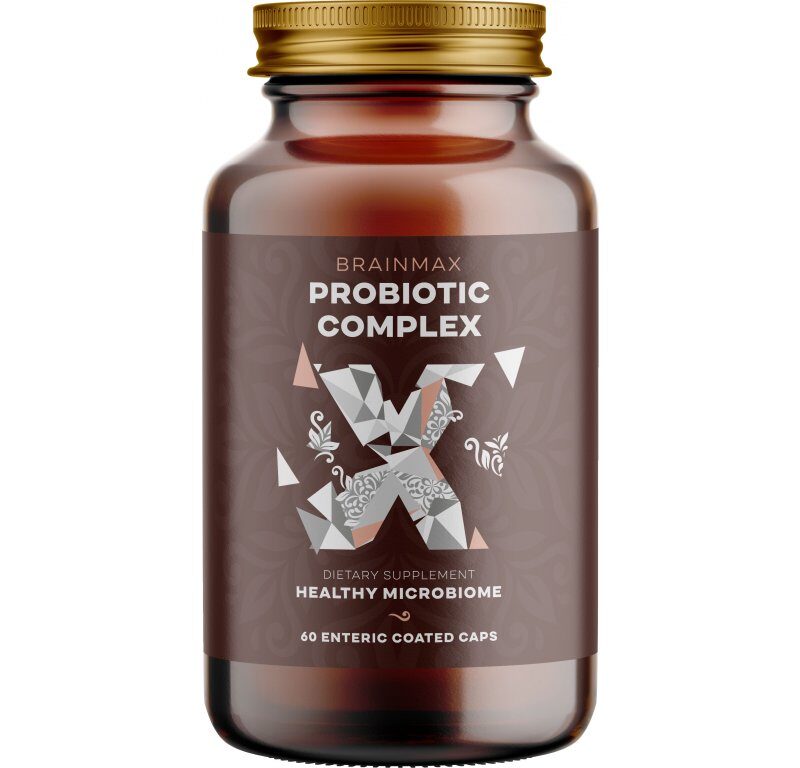 BrainMax Probiotic Complex (Probiotiká), 60 enterosolventných kapsúl