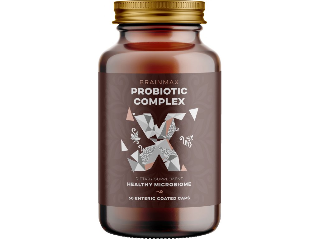 BrainMax Probiotic Complex (Probiotiká), 60 enterosolventných kapsúl