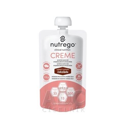 Nutrego CREME s príchuťou čokoláda 175g