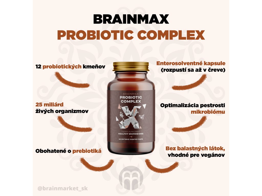 BrainMax Probiotic Complex infografika