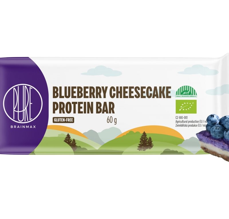 BrainMax Pure Blueberry Cheesecake Protein Bar, 60g