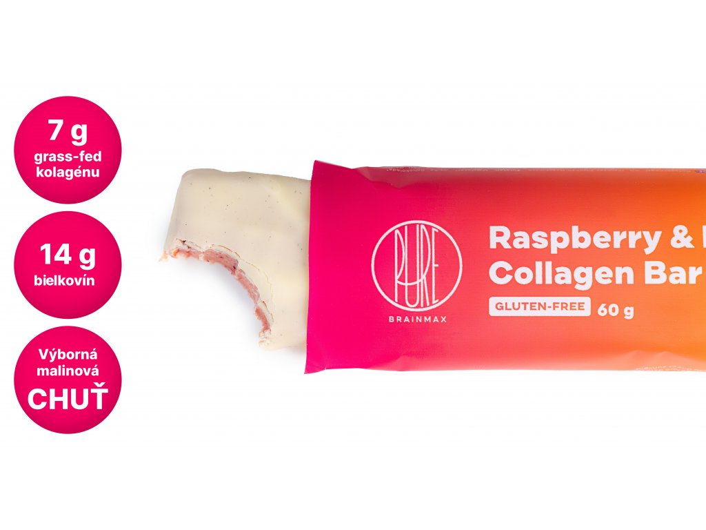 Raspberry & Lemon Collagen Bar