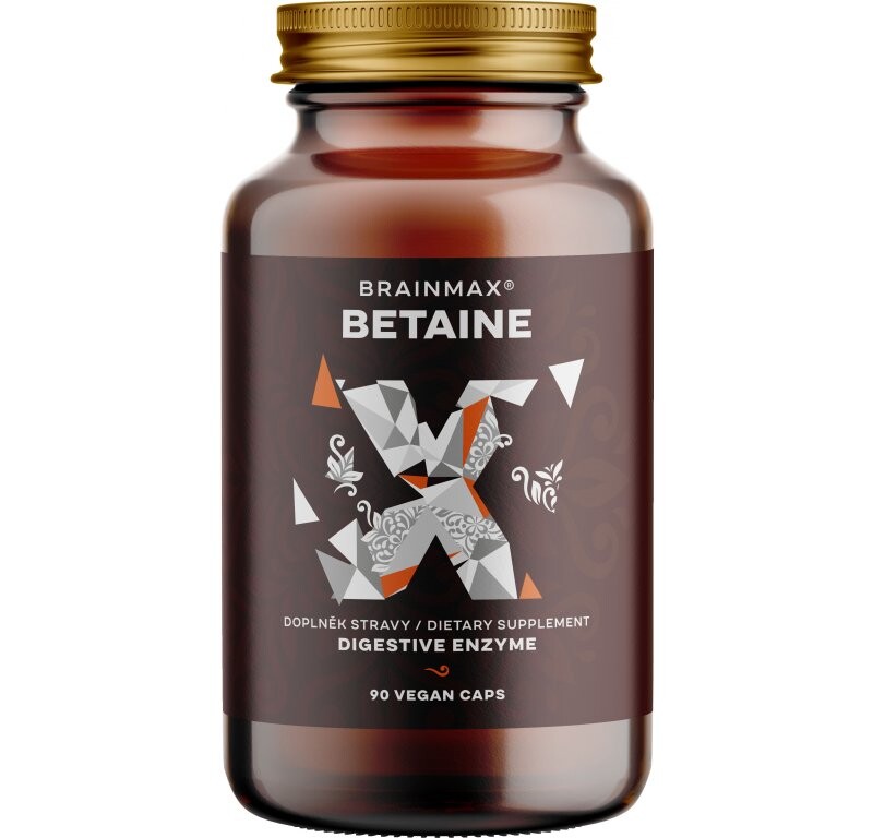 BrainMax Betaine HCl 700 mg, 90 kapsúl