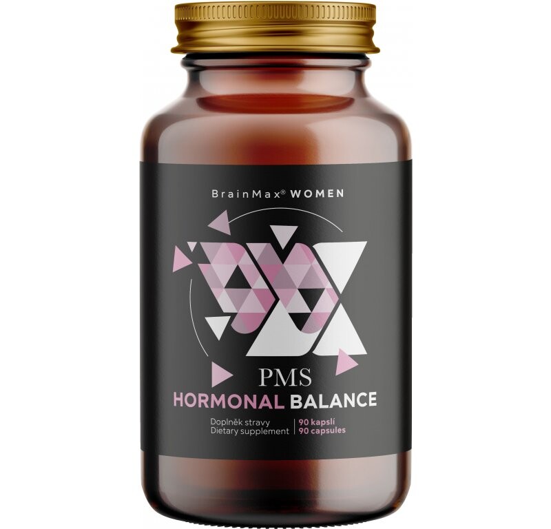 BrainMax Women PMS Hormonal Balance, 90 rastlinných kapsúl