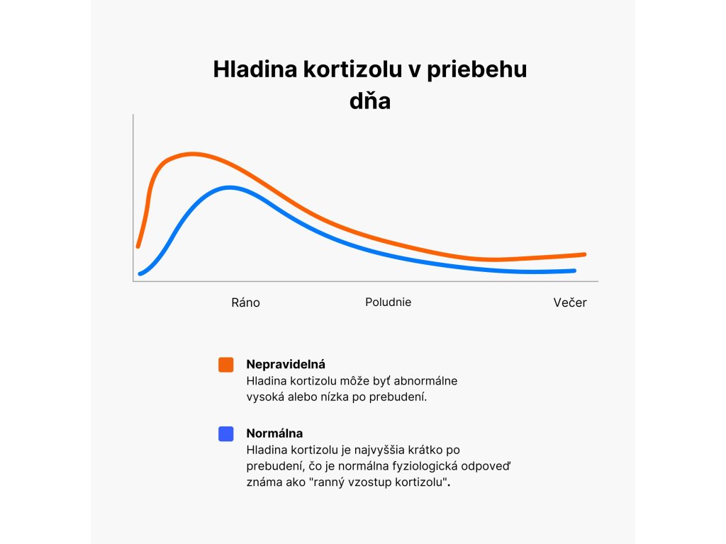 Hladina kortizolu v priebehu dňa