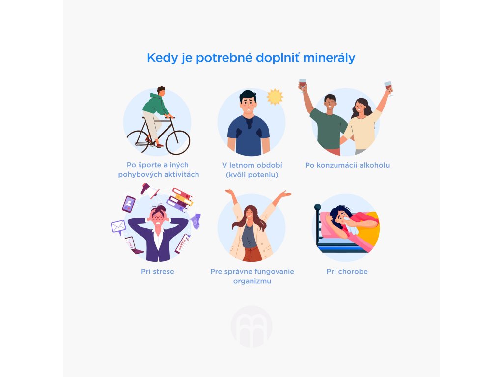 Kedy je potrebné doplniť minerály