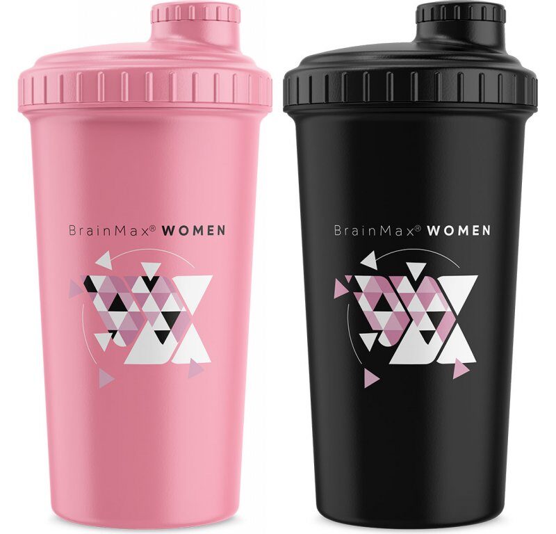 BrainMax Women plastový shaker, 700 ml