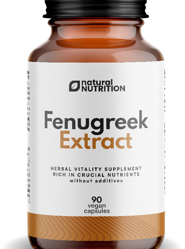 Natural nutrition Fenugreek extrakt, 90 kapsúl