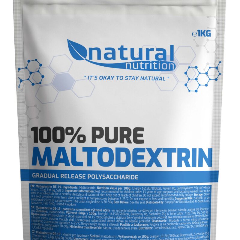 Natural nutrition Maltodextrín, 2500 g