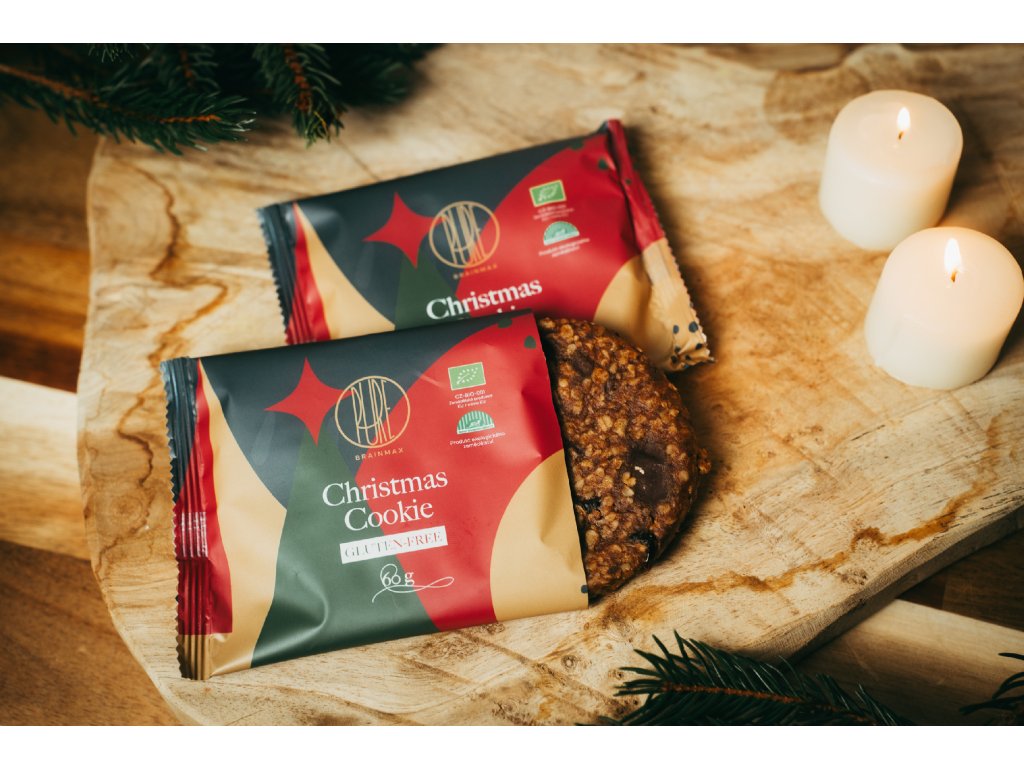 BrainMax Pure Christmas Cookie, Vianočné Cookie, 60 g
