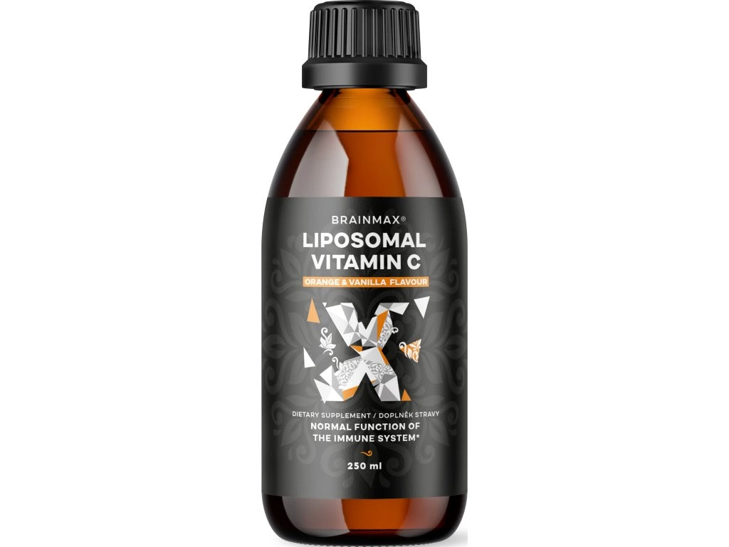 BrainMax Liquid Liposomal Vitamin C 500mg, 250 ml